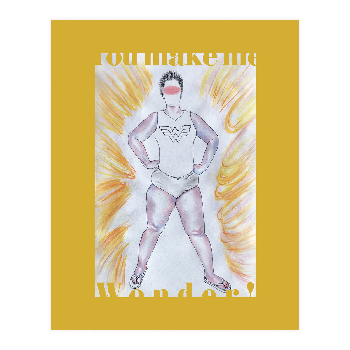 You Make Me Wonder! (Print Only)