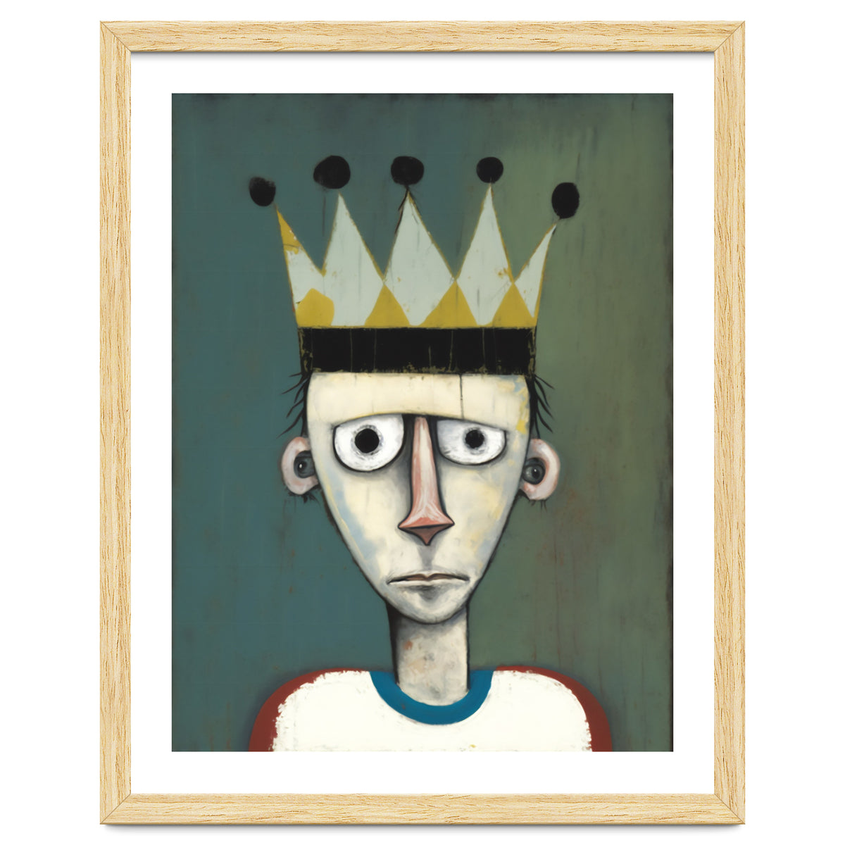 Footballer In A Crown
