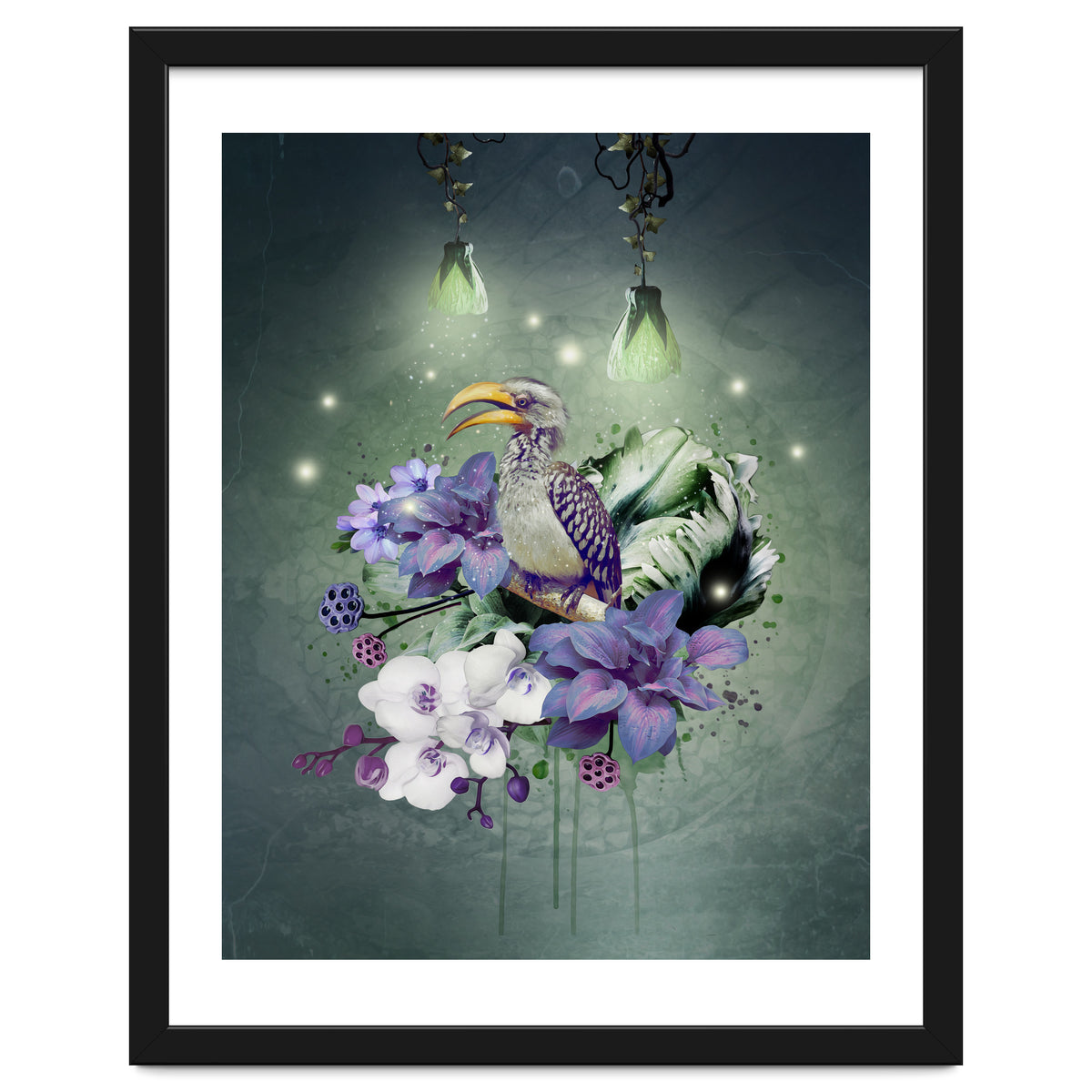 Floral Magic Hornbill