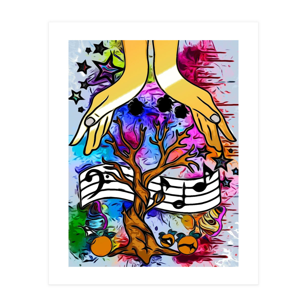 Creation Eye Of Sound (Print Only)