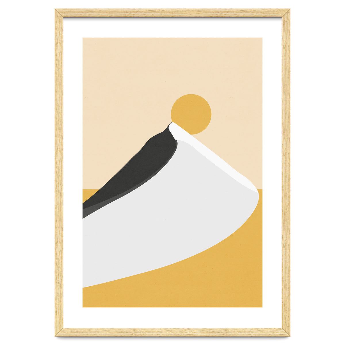 Abstract Dune - Golden Desert