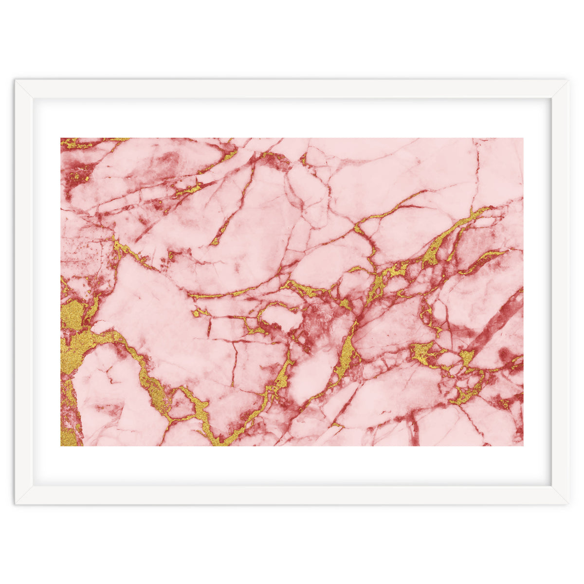 Blush Gold Marble II