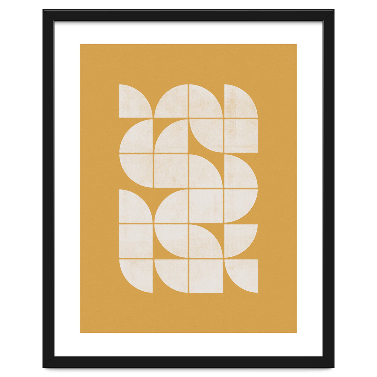 Mid-Century Modern No.26 - Woodblock Print