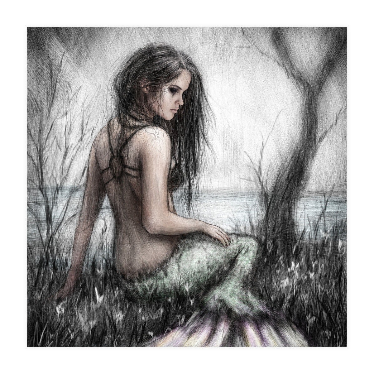 Mermaid's Rest (Print Only)