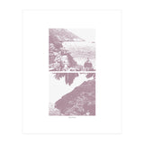 Printed Positano in Purple (Print Only) thumbnail