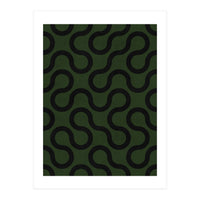 My Favorite Geometric Patterns No.33 - Deep Green (Print Only)