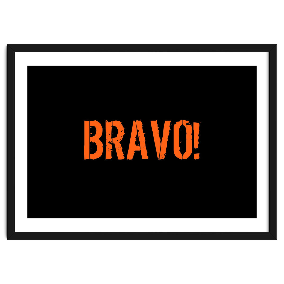 Bravo! Italian saying