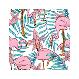 Boho Flamingo (Print Only) thumbnail
