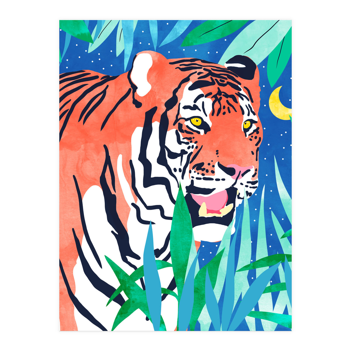 Tiger Forest (Print Only)