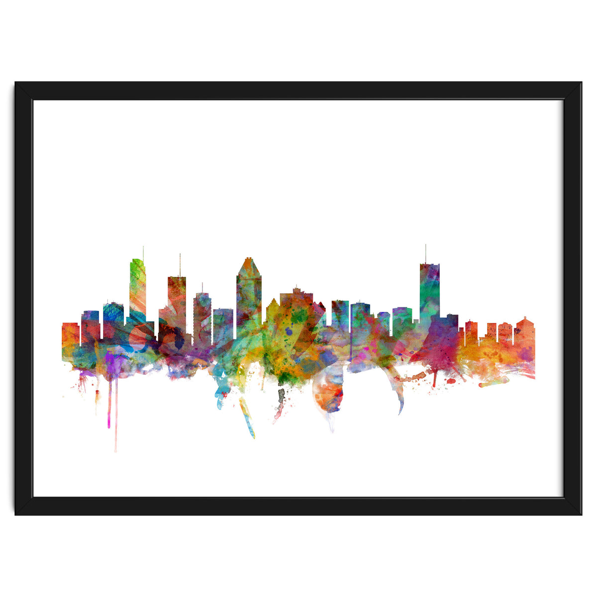 Montreal Canada Skyline