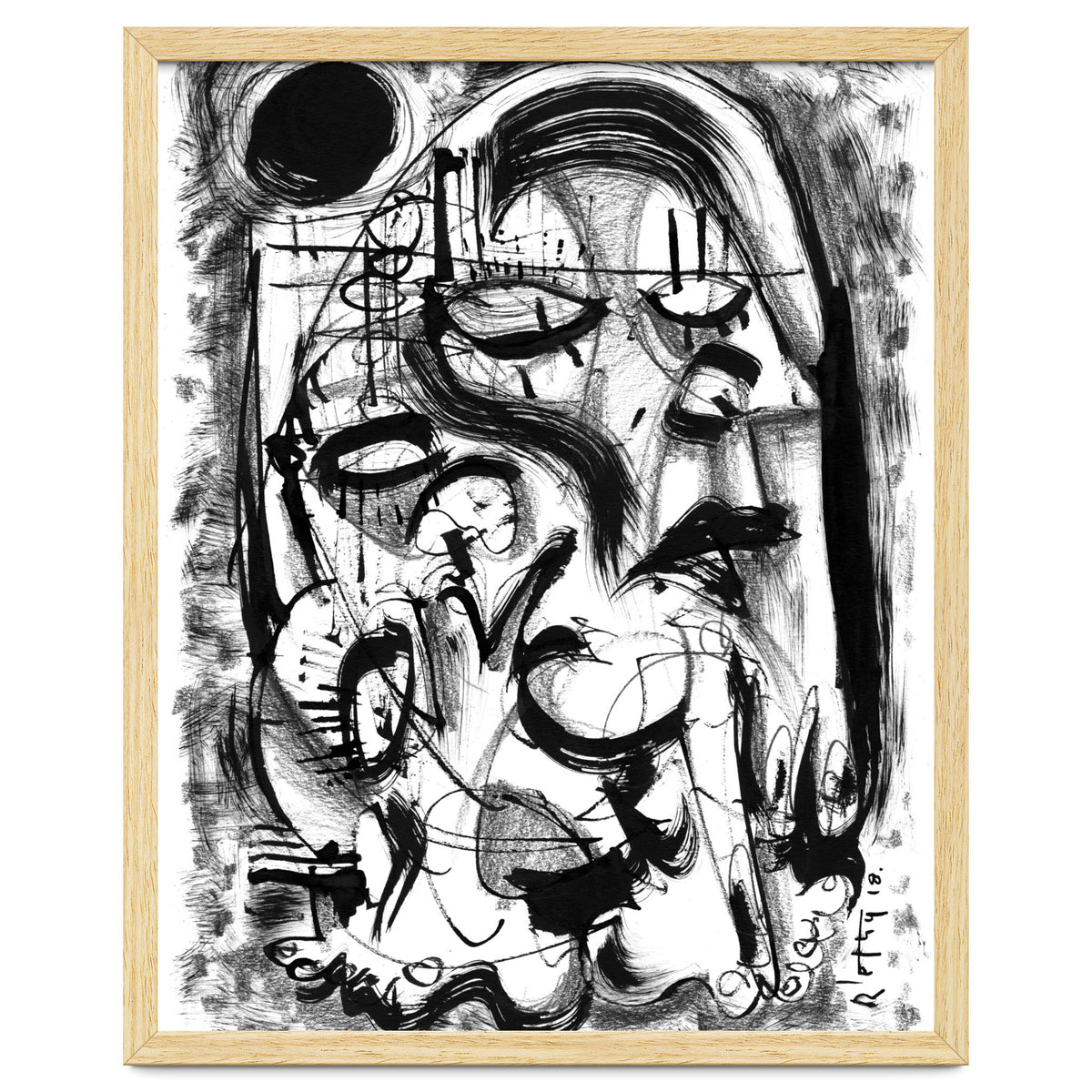 The Witch and Her Sons - b&w