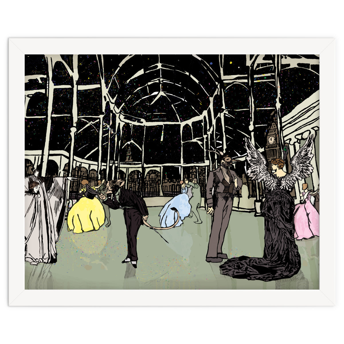 New Years Eve London 1884