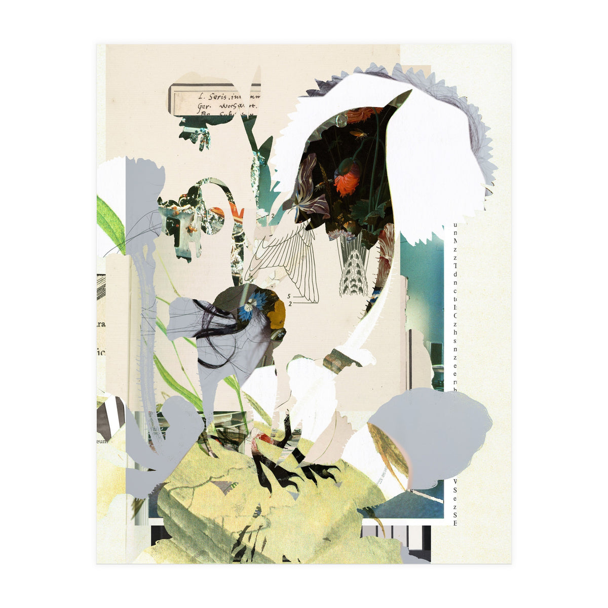 Blumenvogel Spring (Print Only)