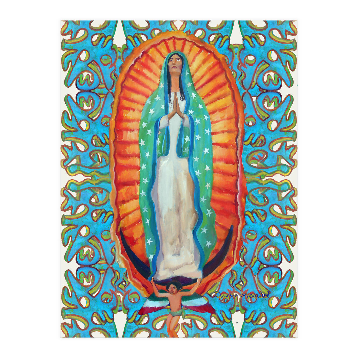 Virgen De Guadalupe 7 (Print Only)