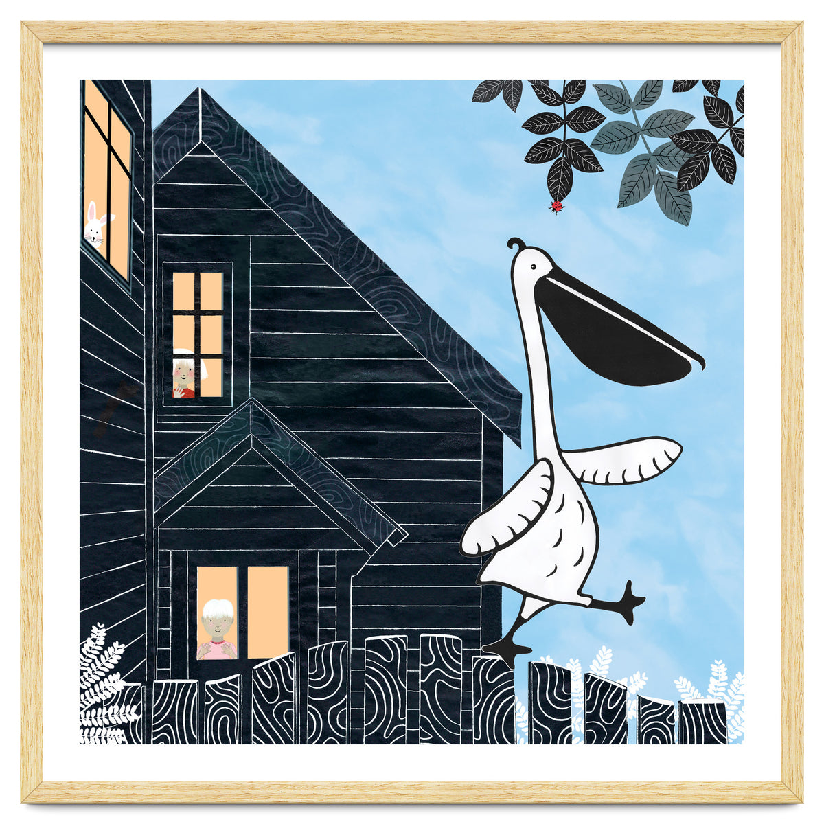 Picket Fence Pelican