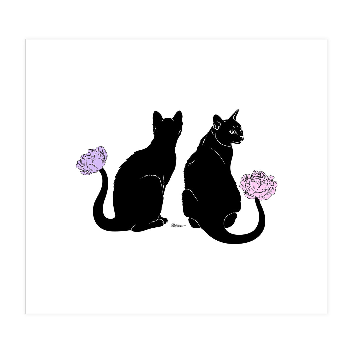 Flower Cats (Print Only)