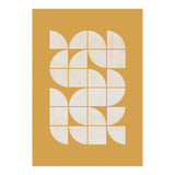 Mid-Century Modern No.26 - Woodblock Print (Print Only) thumbnail