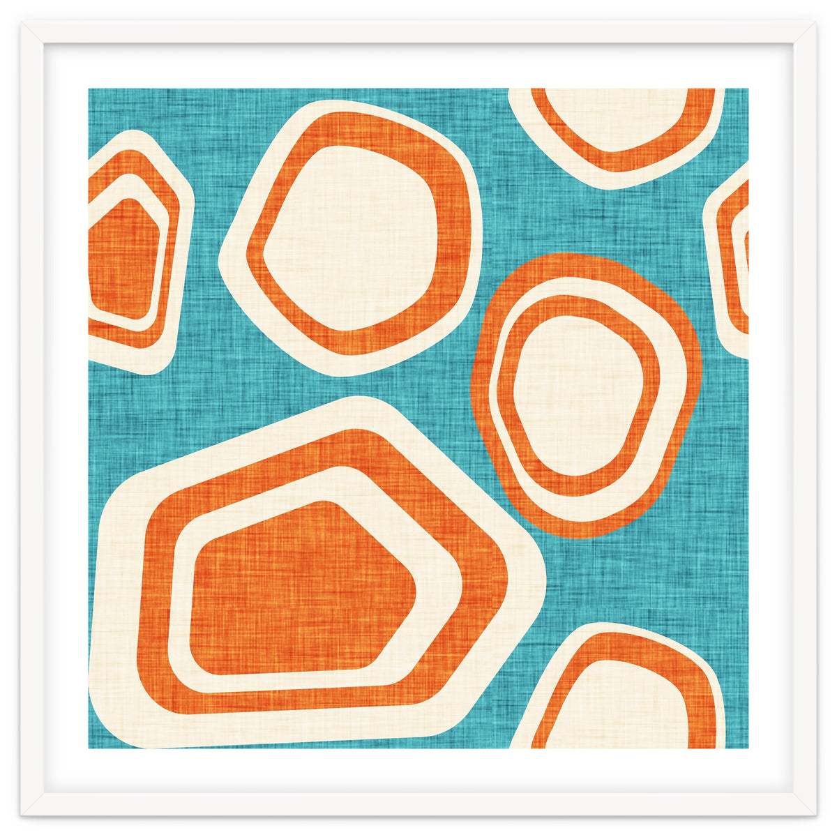 Day At The Lake Blue Orange