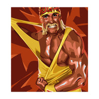 Hulk Hogan WWE (Print Only)
