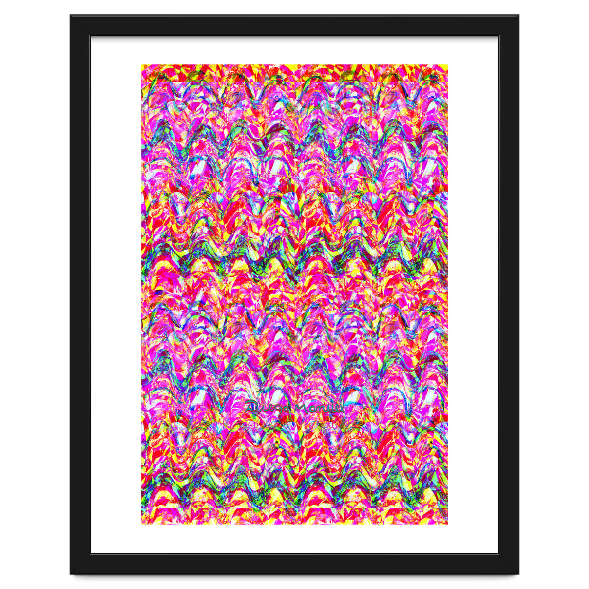 Pop abstract color full