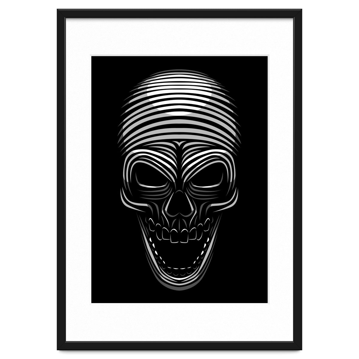Lines Skull