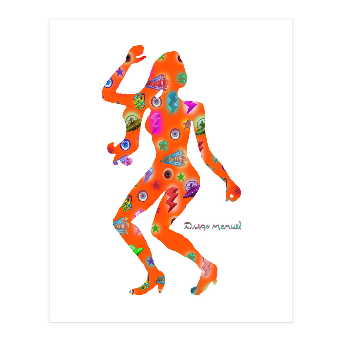Dance Girl B 34 (Print Only)