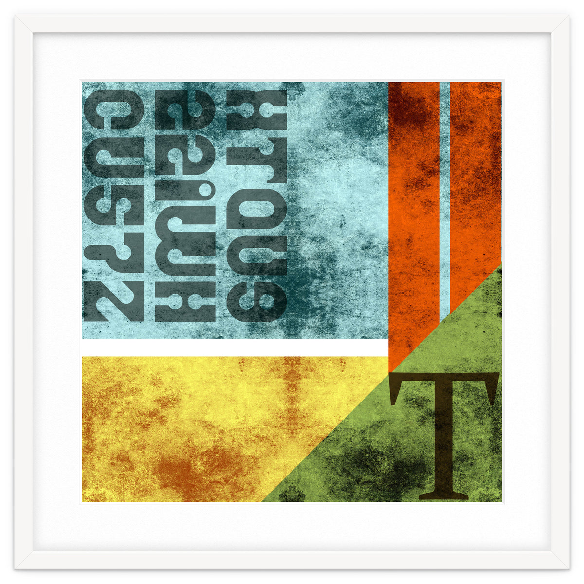 Abstract Industrial Rgby