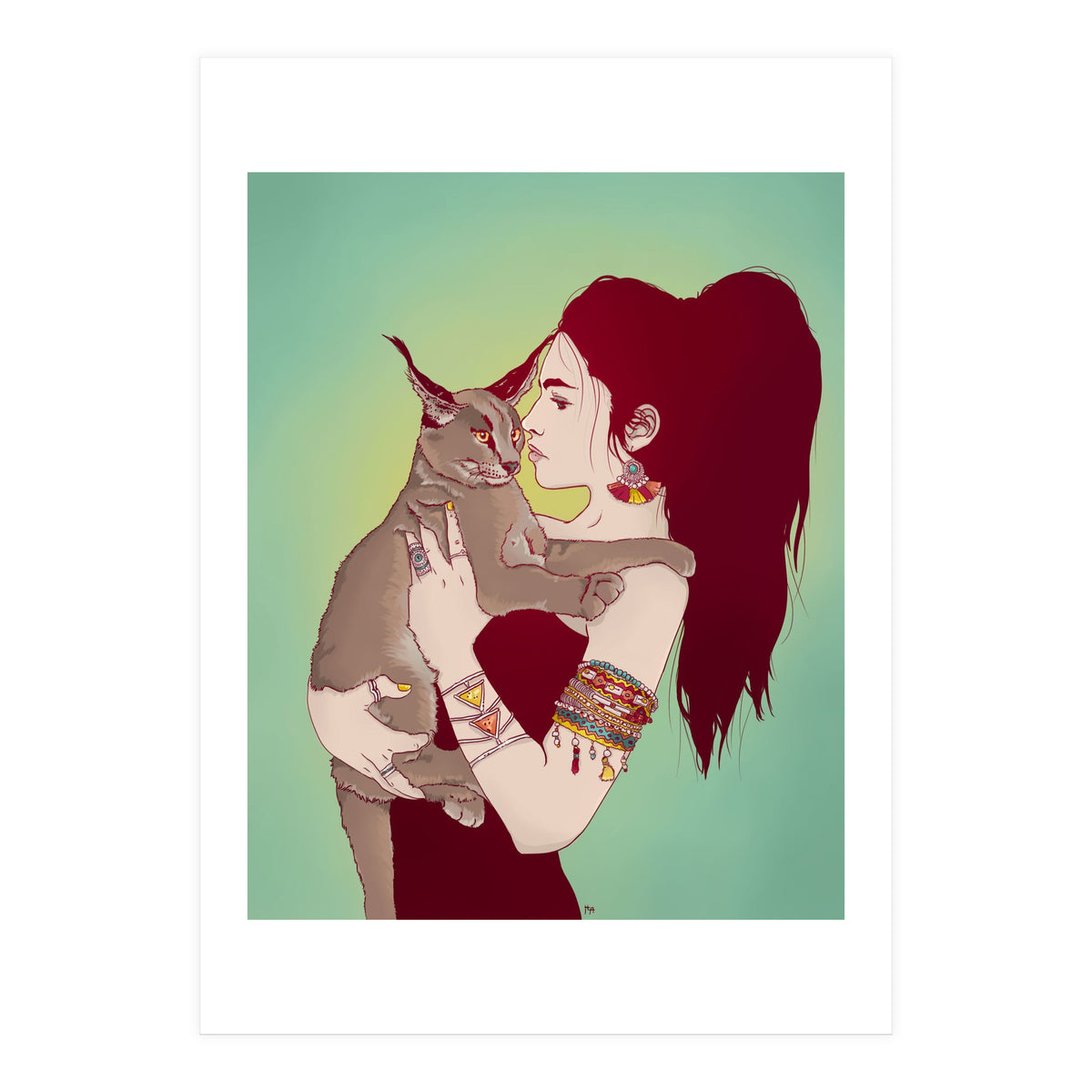 Wild Cat Lady (Print Only)