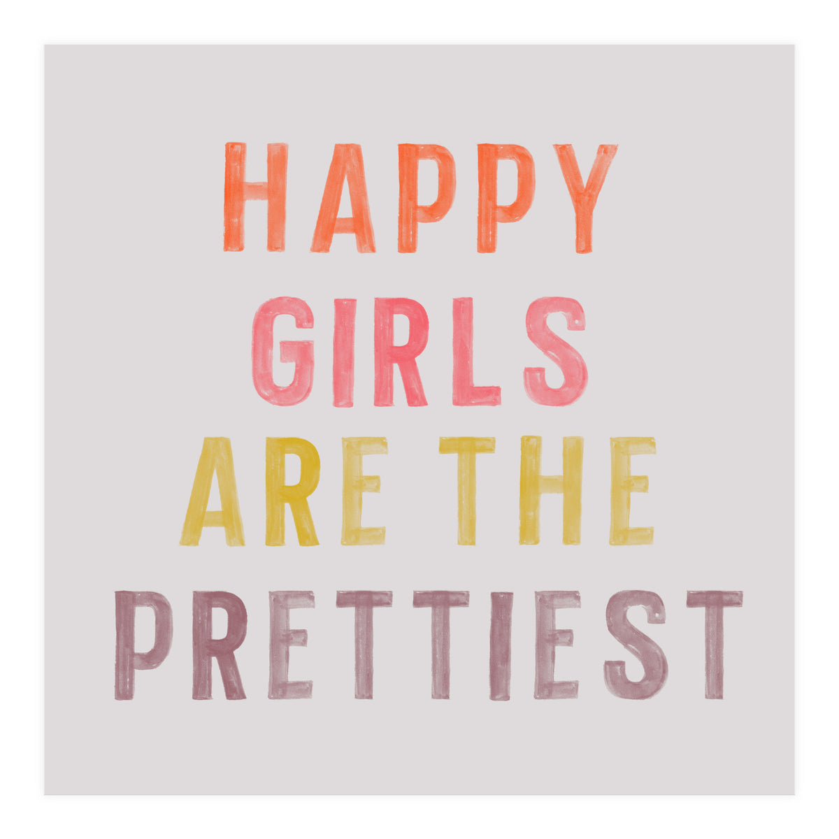 Happy Girls (Print Only)