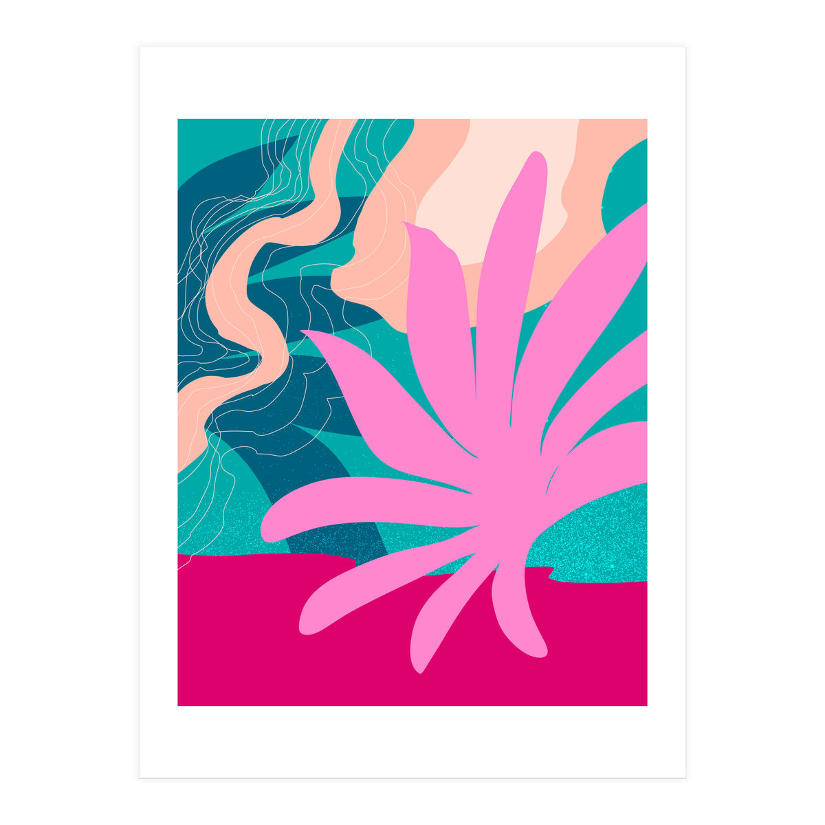 tropical impression (Print Only)