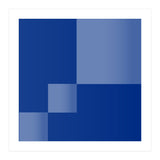 Blue coast | Abstract minimal (Print Only) thumbnail