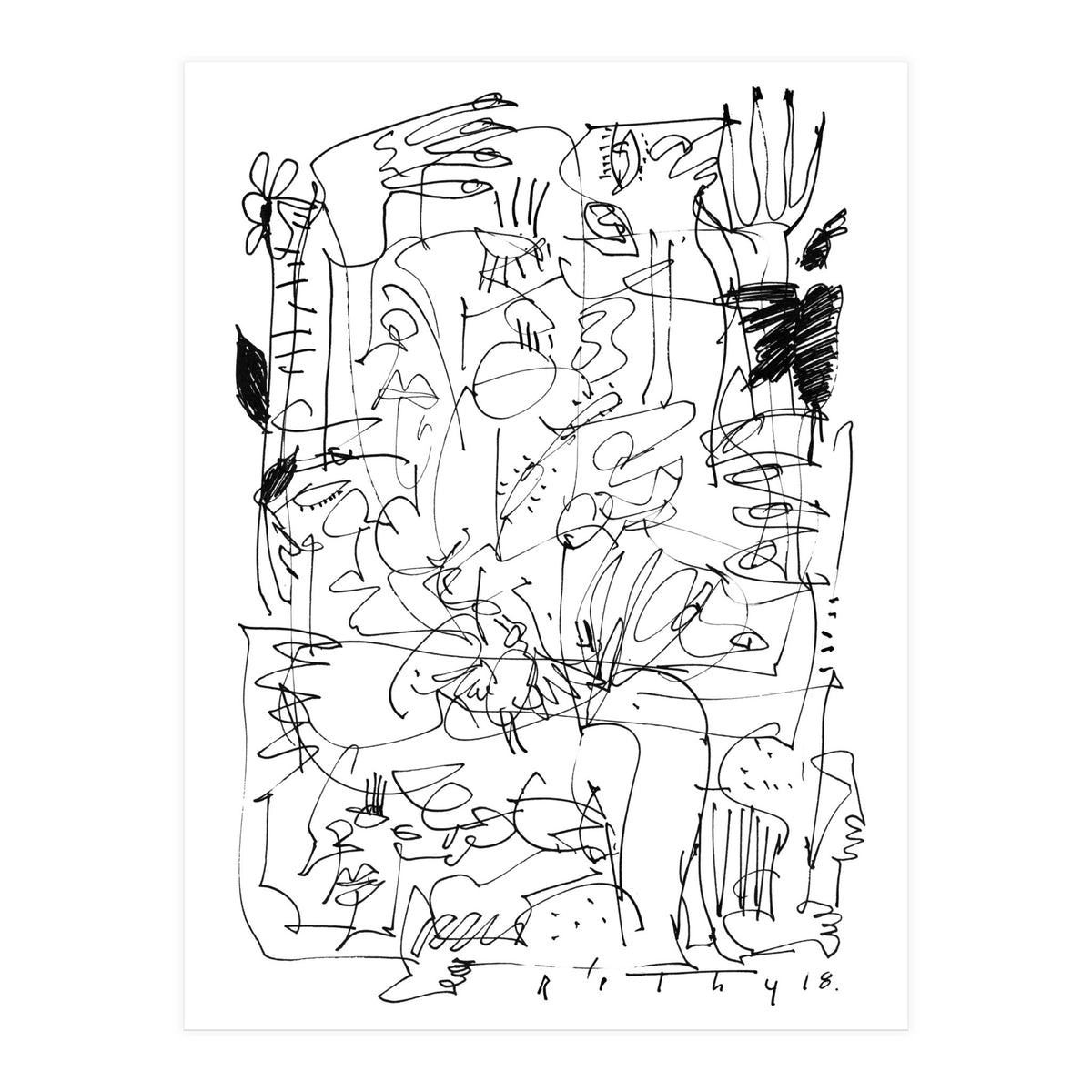 Scouts - b&w (Print Only)