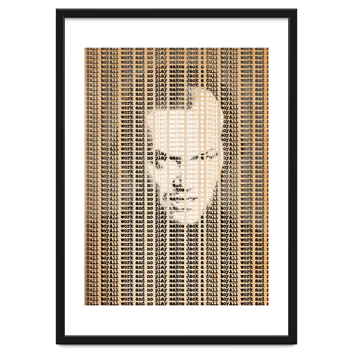 All Work And No Play Makes Jack