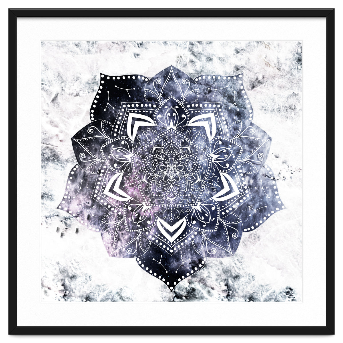 Cancer Constellation Mandala