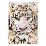 Grungy Tiger Gold and White (Print Only) thumbnail