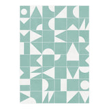 My Favorite Geometric Patterns No.16 - Light Blue (Print Only) thumbnail