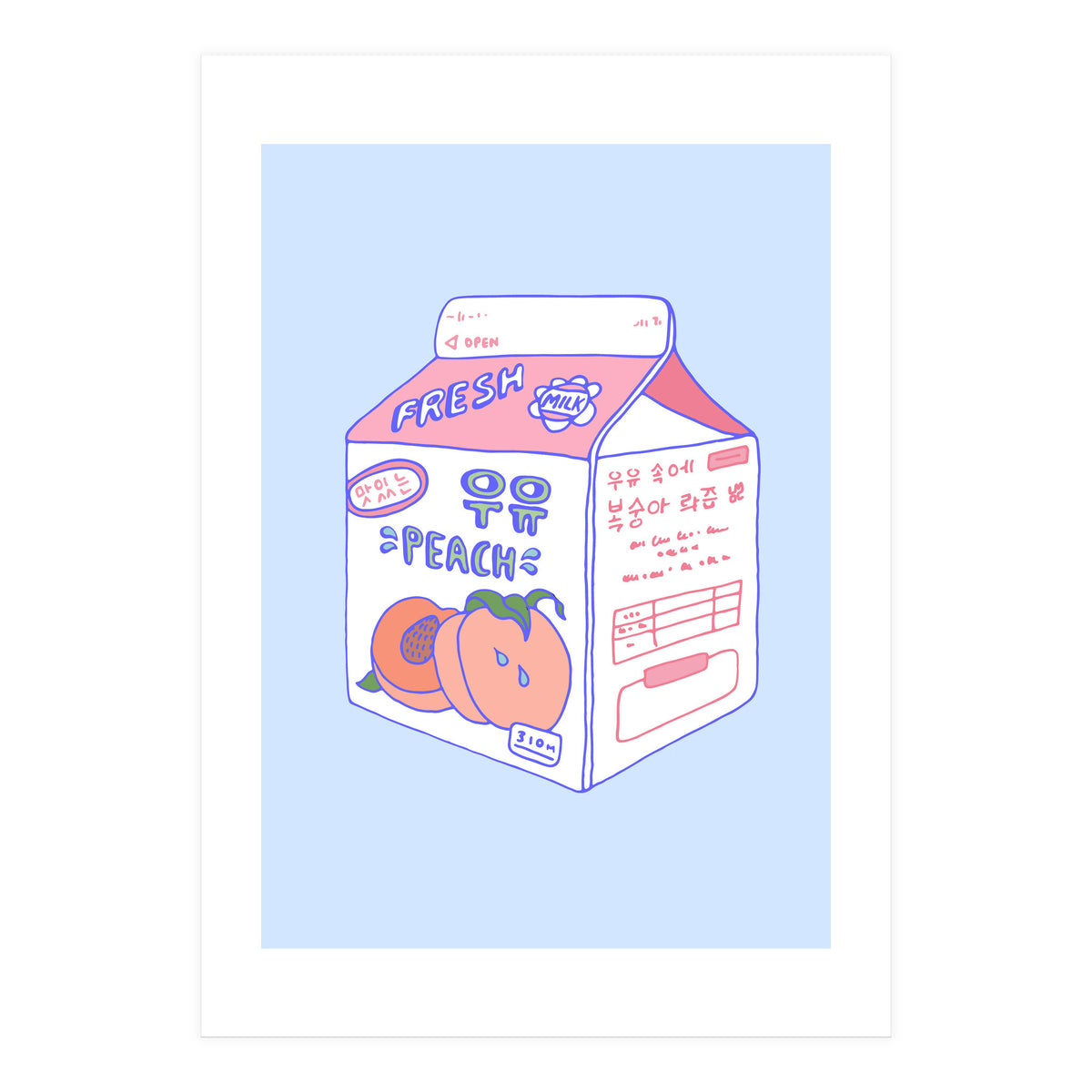 Peach Milk (Print Only)