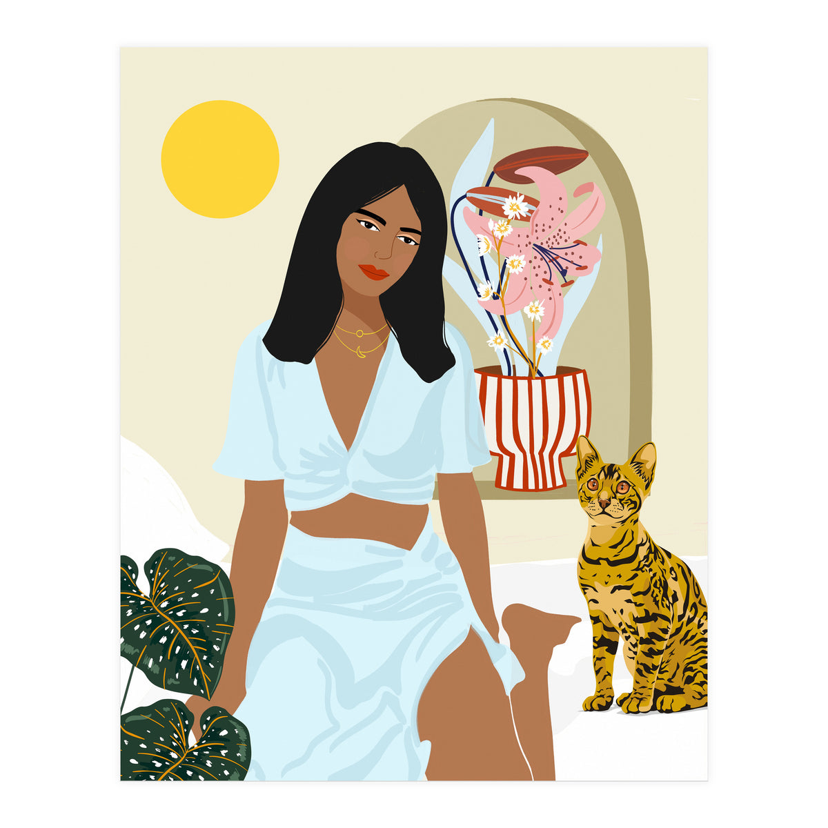 Except you, all that I need is right here with me (Print Only)