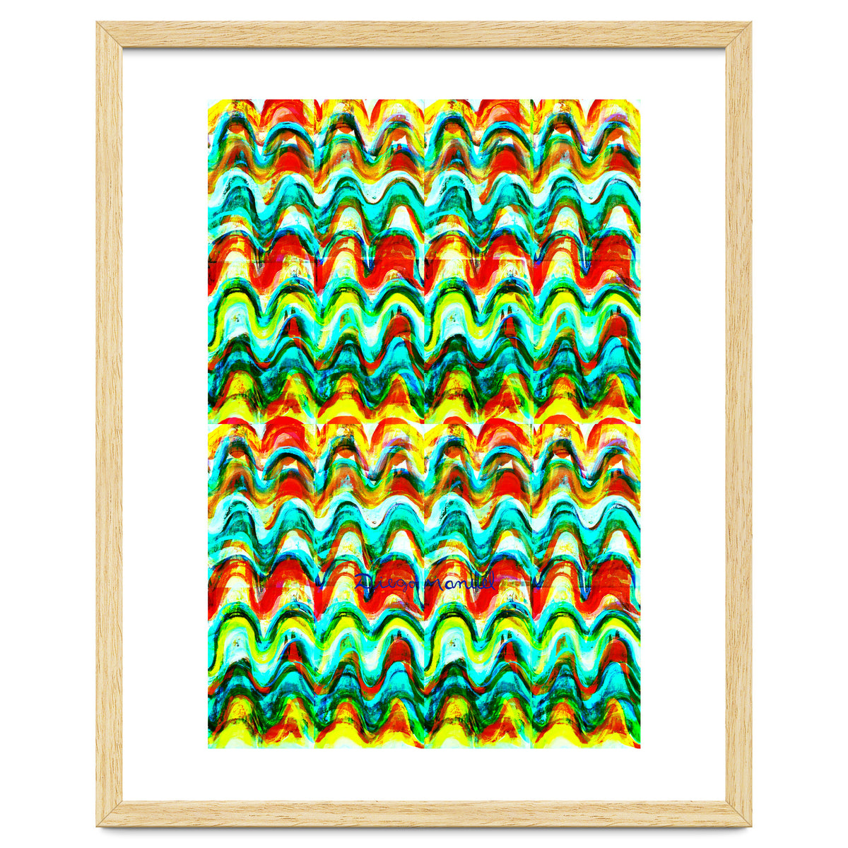 Pop abstract color full