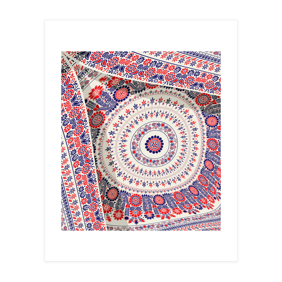 Romanian embroidery background 41 (Print Only)