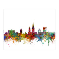 Norwich England Skyline (Print Only)