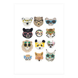 Big Cats in Glasses (Print Only) thumbnail