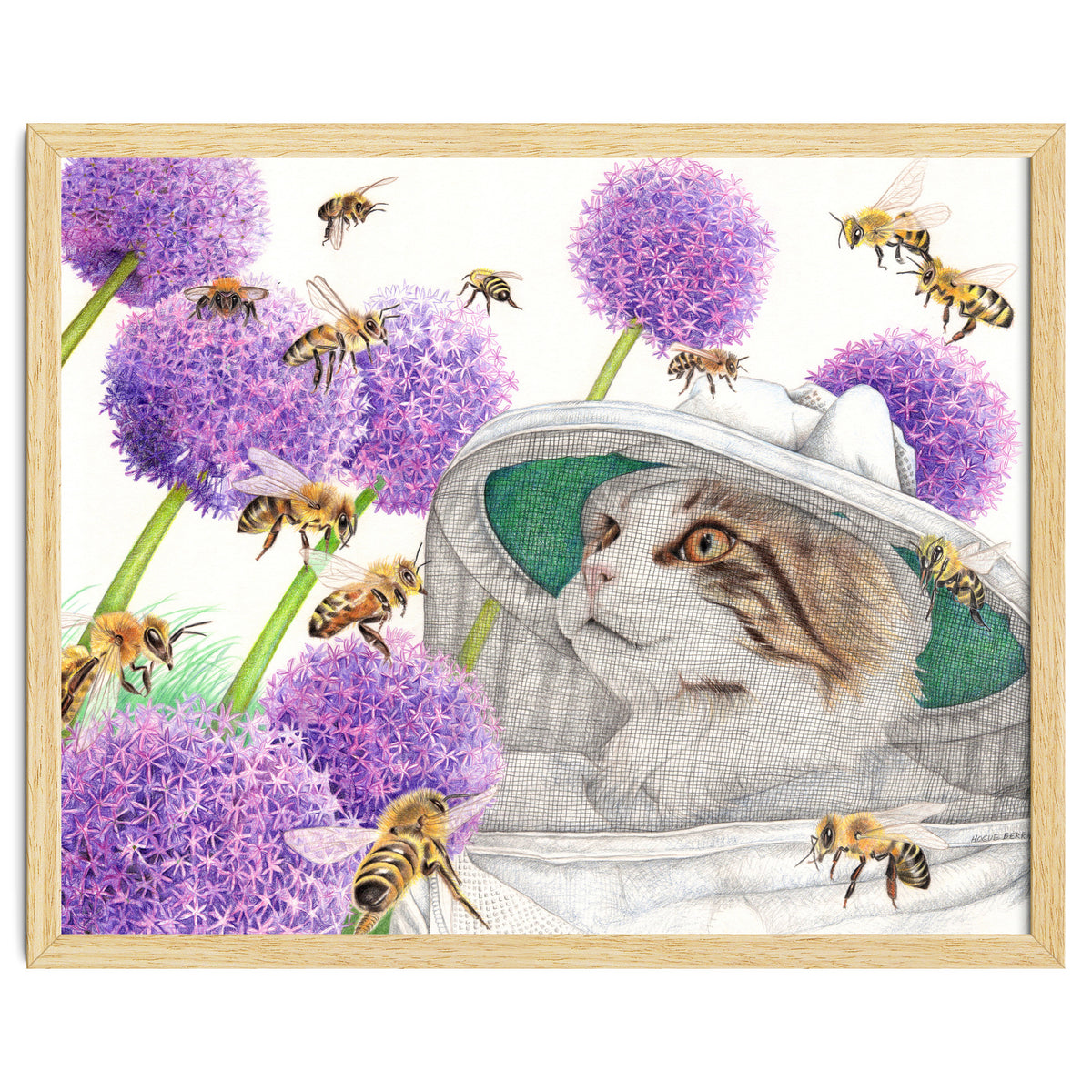 The Bee Keeper Cat