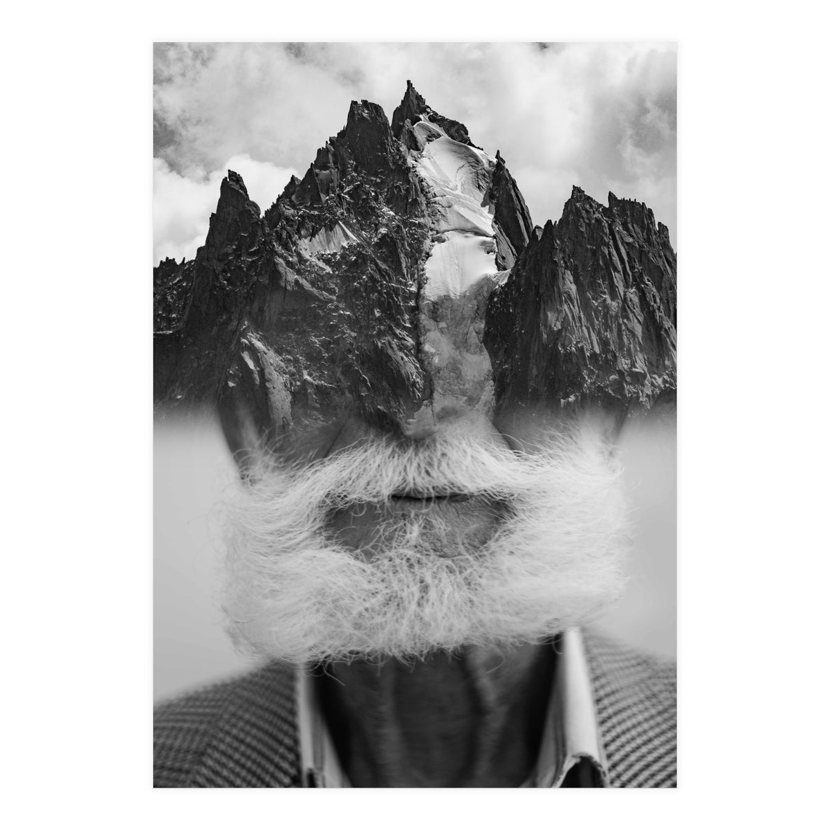 Der Mann Am Berg (Print Only)