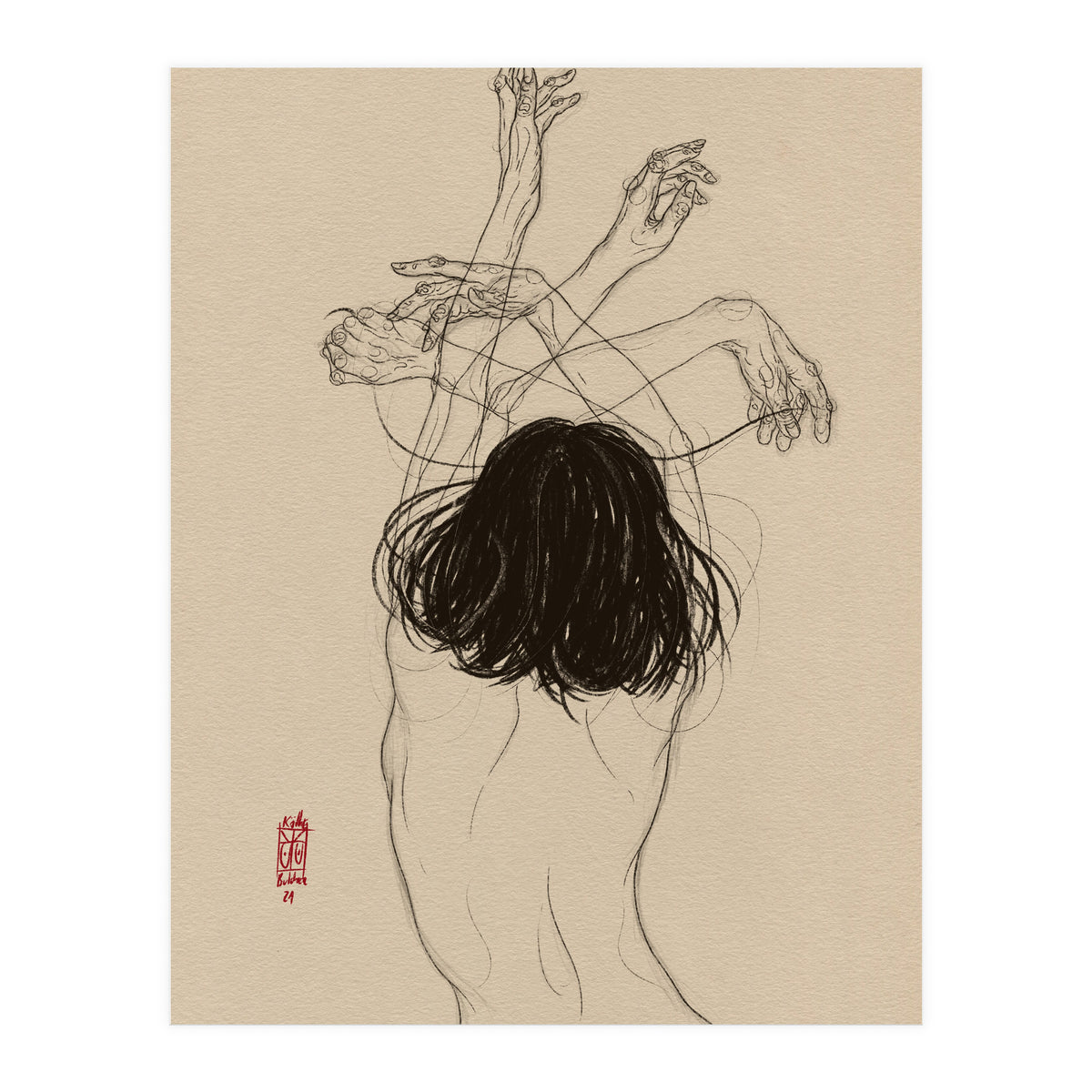 Dancing Alone, Together With You (Print Only)