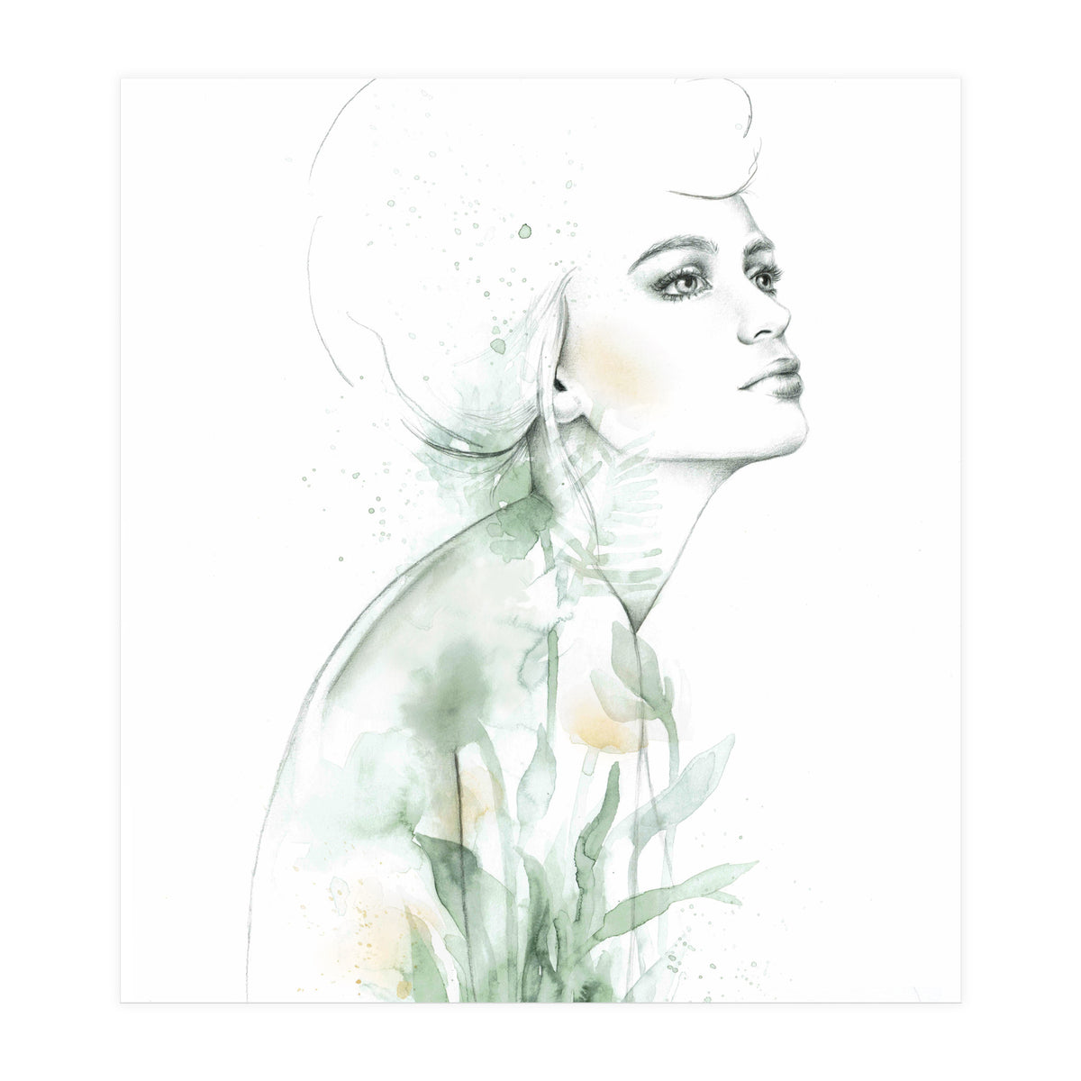 Volatile Flowers I (Print Only)