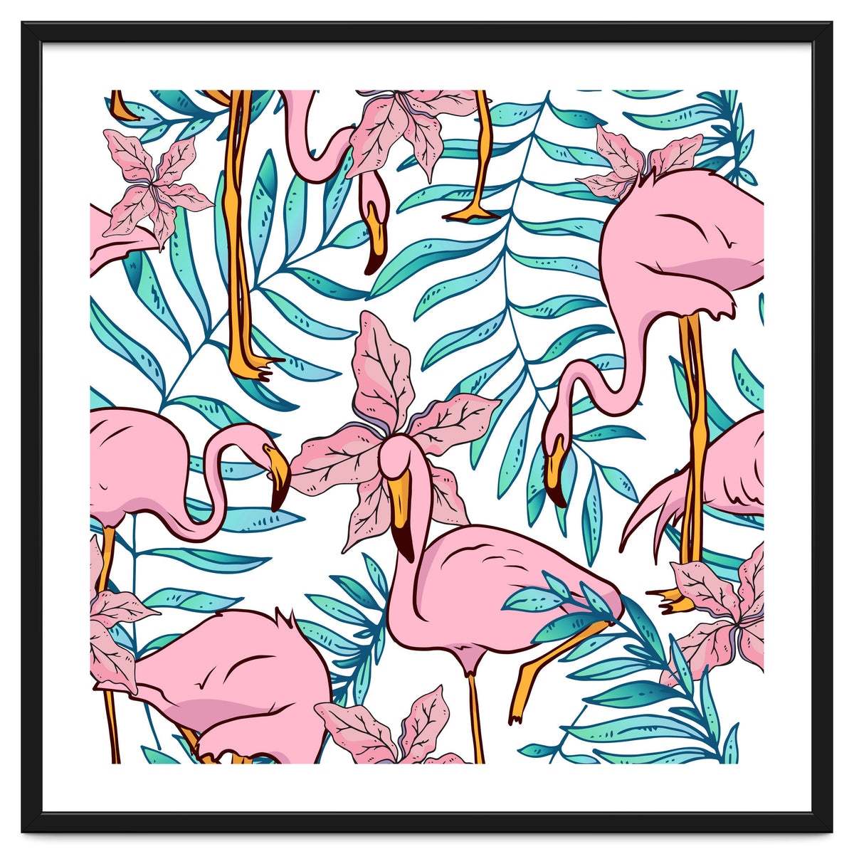 Boho Flamingo