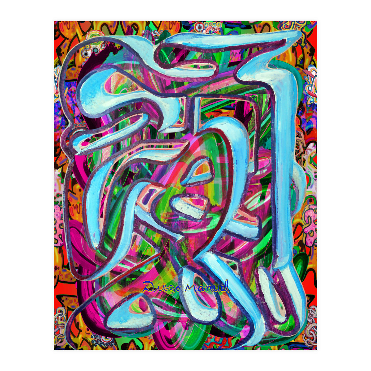 Graffiti Digital 2022 827 (Print Only)