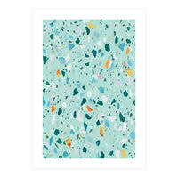Blue Terrazzo (Print Only)