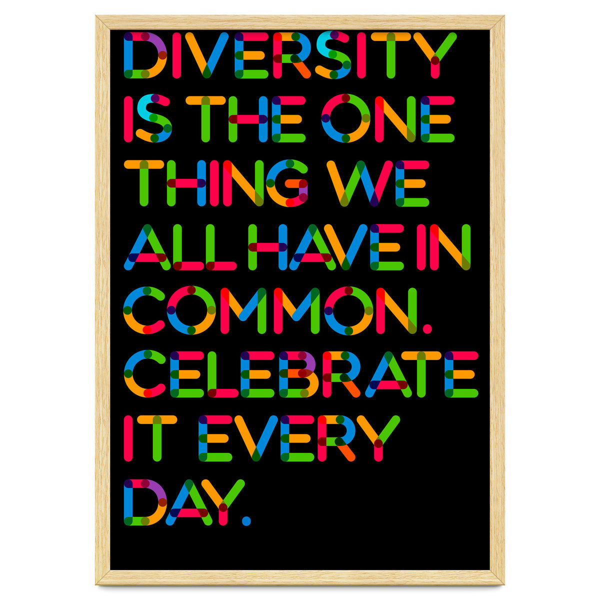 DIVERSITY (black Version)